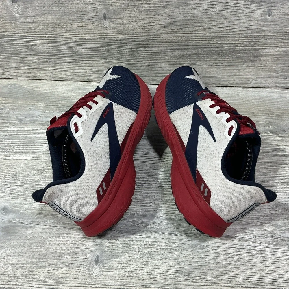 Brooks Launch 8 Men's Size 11.5 D Run Texas Flag Running Shoes 1103581D621